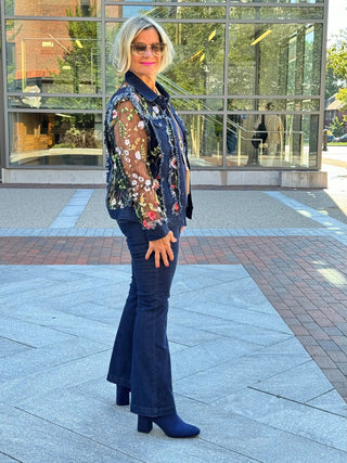 Ethyl The Whimsy Jacket BLUE ETHYL JEANS