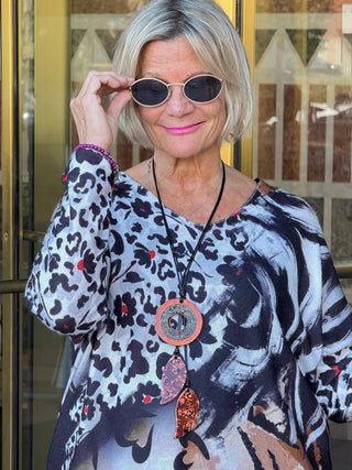 Leopard Sky Necklace Cathys Place
