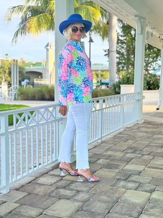 SALINA REEF HALF ZIPPER LULU-B