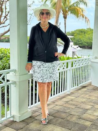 LULU-B ELEGANT EXPRESSIONS SKORT LULU-B