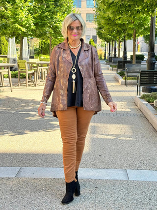 Ethyl Power Dresser Blazer - Aspire ETHYL JEANS