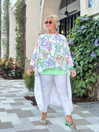 TROPICAL TURTLE TUNIC CATHYS RESORTWEAR