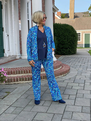 FANTASIA BLUE PALAZZO LULU-B