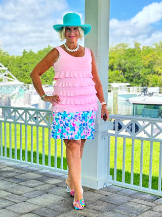 PINK PETALS CHA CHA SKORT LULU-B