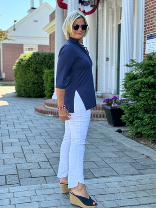 LULU-B NAVY TUNIC LULU-B