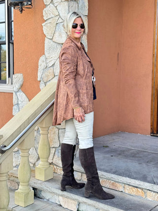 Ethyl  Power Dresser Blazer - Aspire ETHYL JEANS