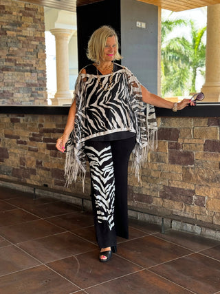 BLACK AND WHITE TIGER PALAZZO KOKOMO