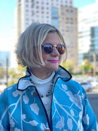 EMERALD SHADES OF FALL REVERSIBLE JACKET I REVERSIBLES