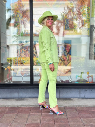 Ethyl The End Game Pant - Green ETHYL JEANS