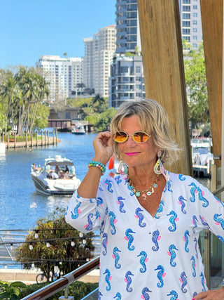 LULU B SHORELINE CHARM TUNIC LULU-B