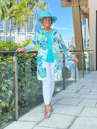 Ethyl Classic Long Length Cardi - Sheldon ETHYL JEANS