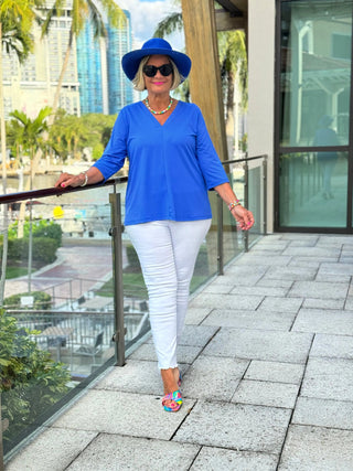 LULU-B TAILORED SAPPHIRE V SLEEVE LULU-B