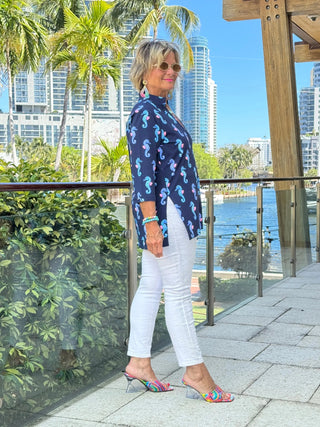 LULU B MIDNIGHT REEF TUNIC LULU-B