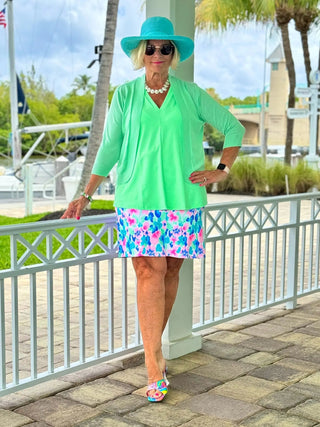 PINK PETALS SKORT LULU-B