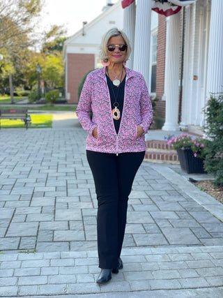 AUBREY FULL ZIPPER JACKET LULU-B