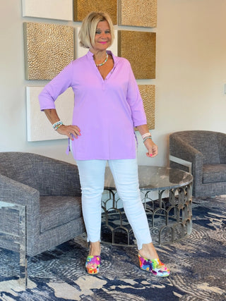 LULU-B LILAC TUNIC LULU-B