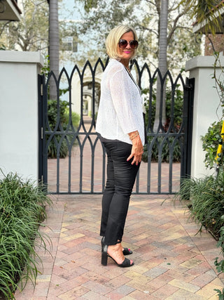 LULU-B HUNTER WHITE WRAP LULU-B