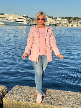 Women's New Englander® Rain Jacket PINK Cathys Place