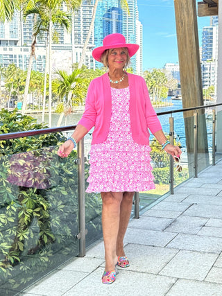 LULU B TROPIC PETALS CHA CHA DRESS LULU-B