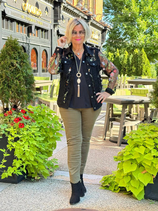 Ethyl The Whimsy Jacket - BLACK ETHYL JEANS