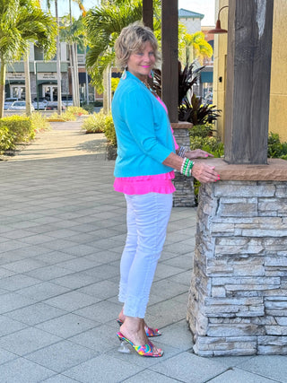 LULU-B PEYTON AQUA WRAP LULU-B