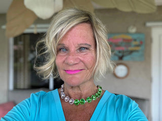 Round Stone Link Evening Necklace Alexander Jewelry