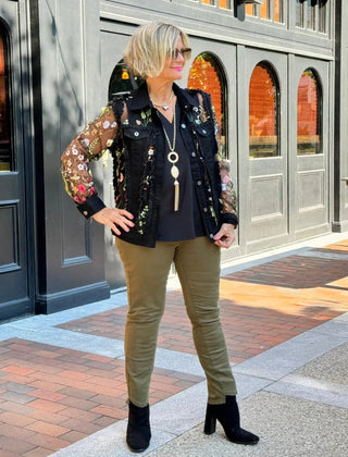 Ethyl The Whimsy Jacket - BLACK ETHYL JEANS