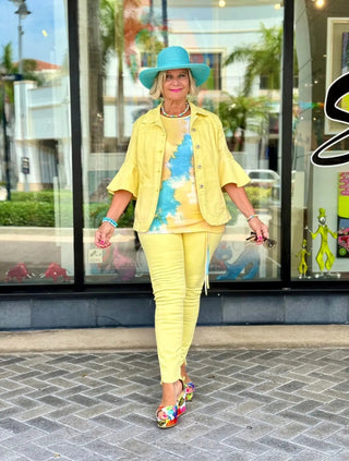 Ethyl The Yellow Mellow Jacket - Illusion Cathys Place