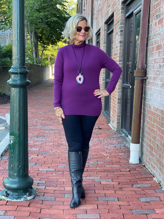 EGGPLANT-PURPLE BASE LAYER LULU-B