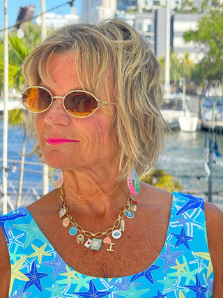 LULU B STARFISH SPLASH CHA CHA DRESS LULU-B