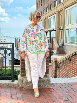 TROPICAL TURTLE TUNIC CATHYS RESORTWEAR