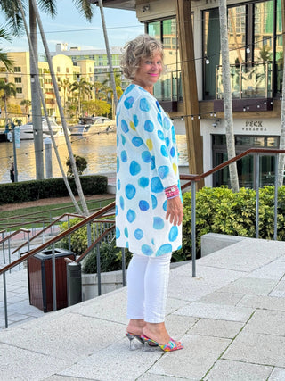 AQUA DOT CARDIGAN ETHYL JEANS