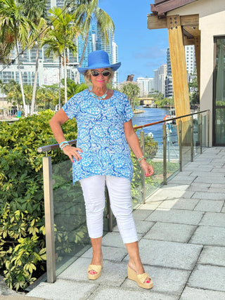 UNDER THE SEA TURTLE SHORT SLEEVE LULU-B