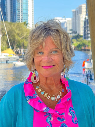 LULU B SEAHORSE BAY SLEEVELESS RUFFLE TOP LULU-B