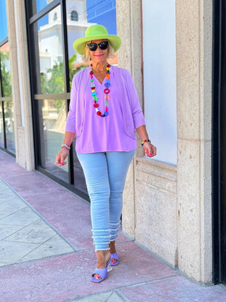 LULU-B PEYTON LILAC WRAP LULU-B