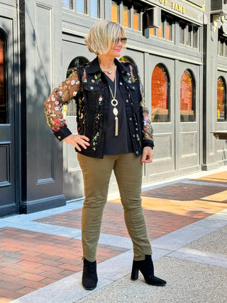 Ethyl The Whimsy Jacket - BLACK ETHYL JEANS