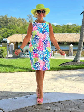 SALINA REEF SHIFT DRESS LULU-B