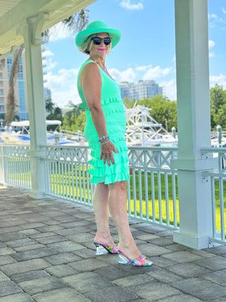 LIGHT GREEN CHA CHA MAXI DRESS LULU-B