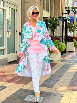 TROPICAL TULIP JACKET CATHYS RESORTWEAR