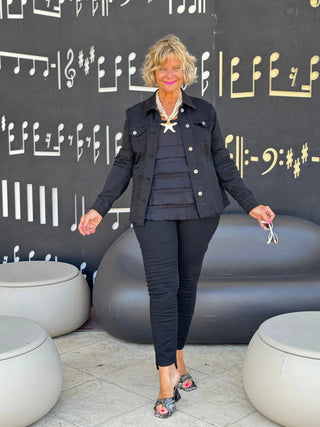 Ethyl Eyelet Elegance Jacket - Eastlake ETHYL JEANS