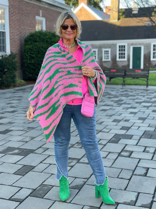 Zebra Patterned Scarf Art Collections