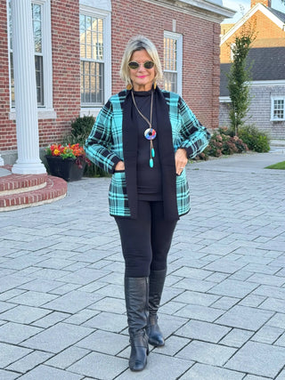 SOUTHERN NIGHTS TEIL POCKET SWEATER Cathys Place