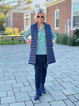 Lulu-B BAY CLUB Ruffle Neck Sleeve Top LULU-B