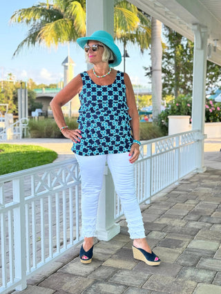 BLUE MEDALLION CHA CHA TANK LULU-B