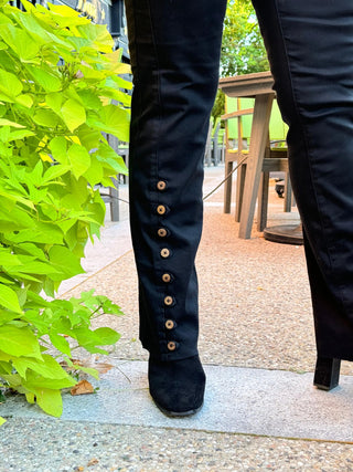 Ethyl The Long Black Lean Flair Jean - ETHYL JEANS