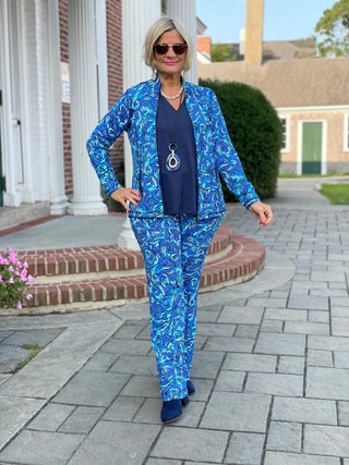 FANTASIA BLUE PALAZZO LULU-B