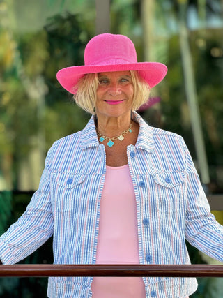 LULU-B CANDY PASTEL SEERSUCKER JACKET LULU-B