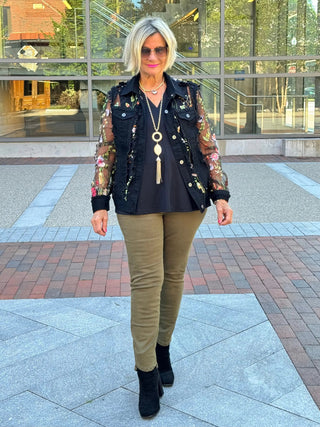 Ethyl The Whimsy Jacket - BLACK ETHYL JEANS