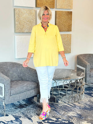 LULU-B YELLOW TUNIC LULU-B