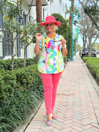 Ethyl The End Game CORAL Pant - ETHYL JEANS